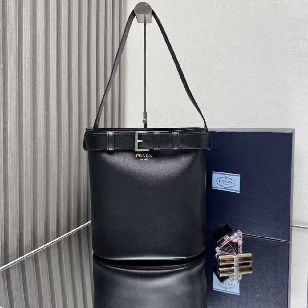 PRADA Buckle / Cowhide leather / 26.5CM