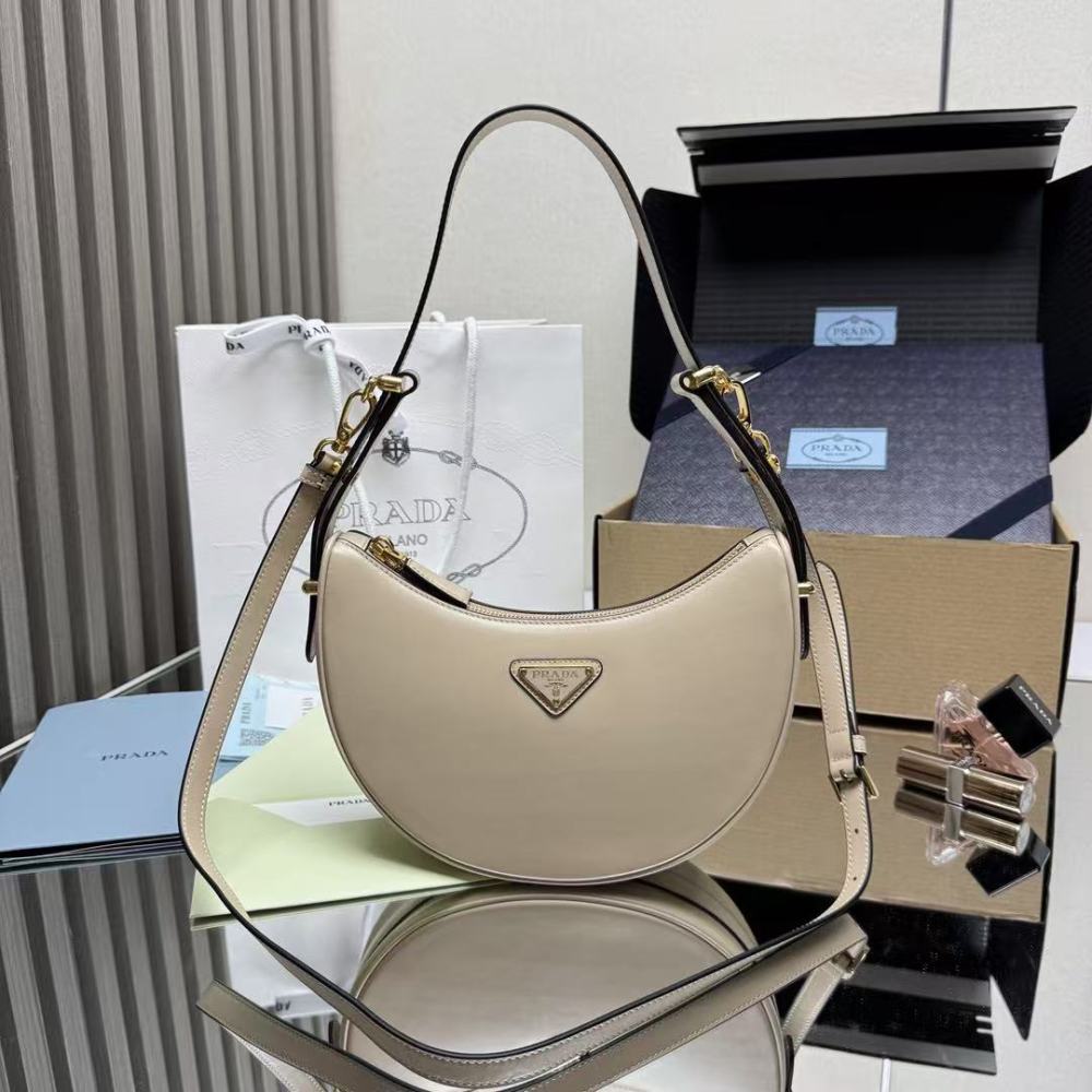 PRADA Arque/Cowhide leather/22.5CM