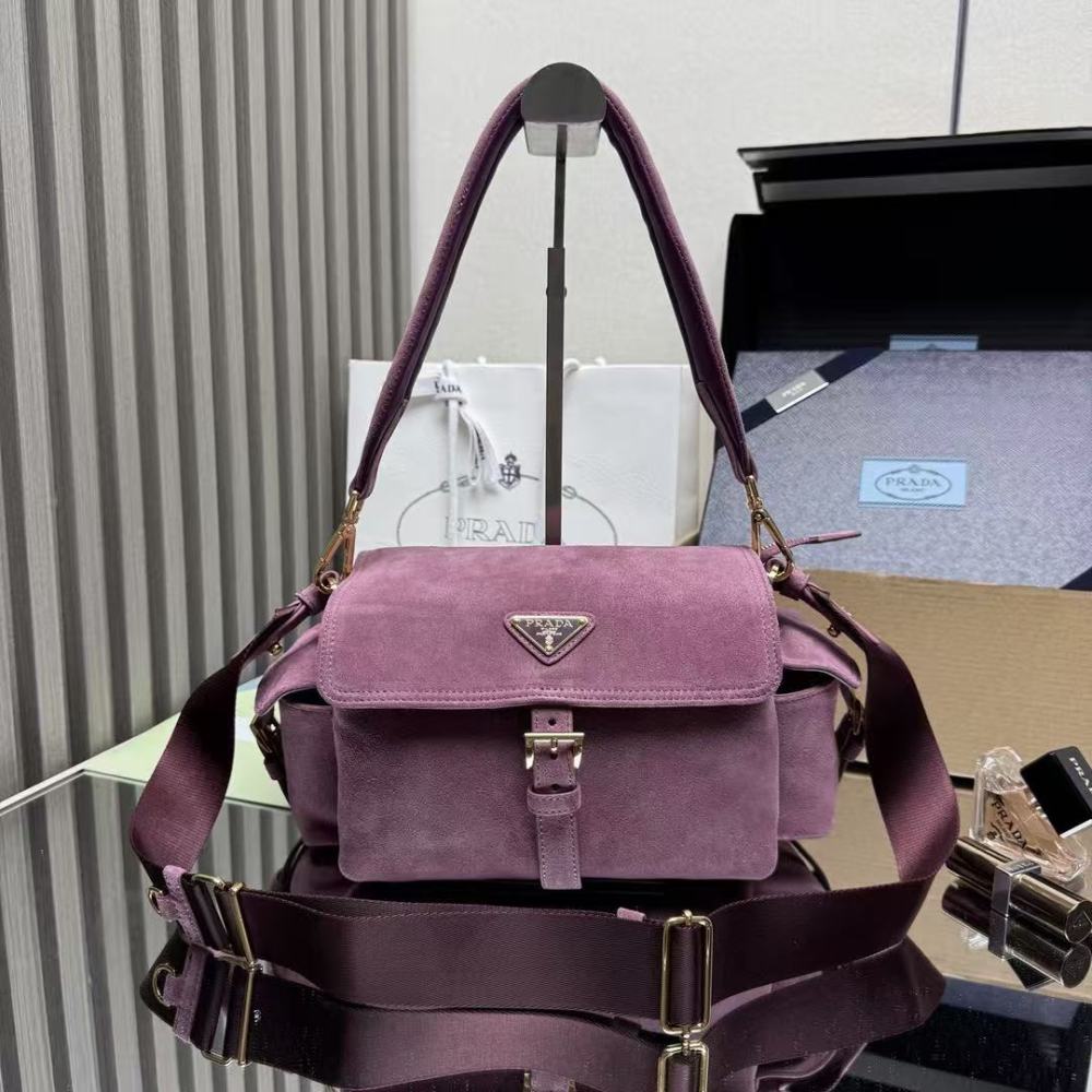 PRADA Explore/Suede/Nylon/32CM/30CM