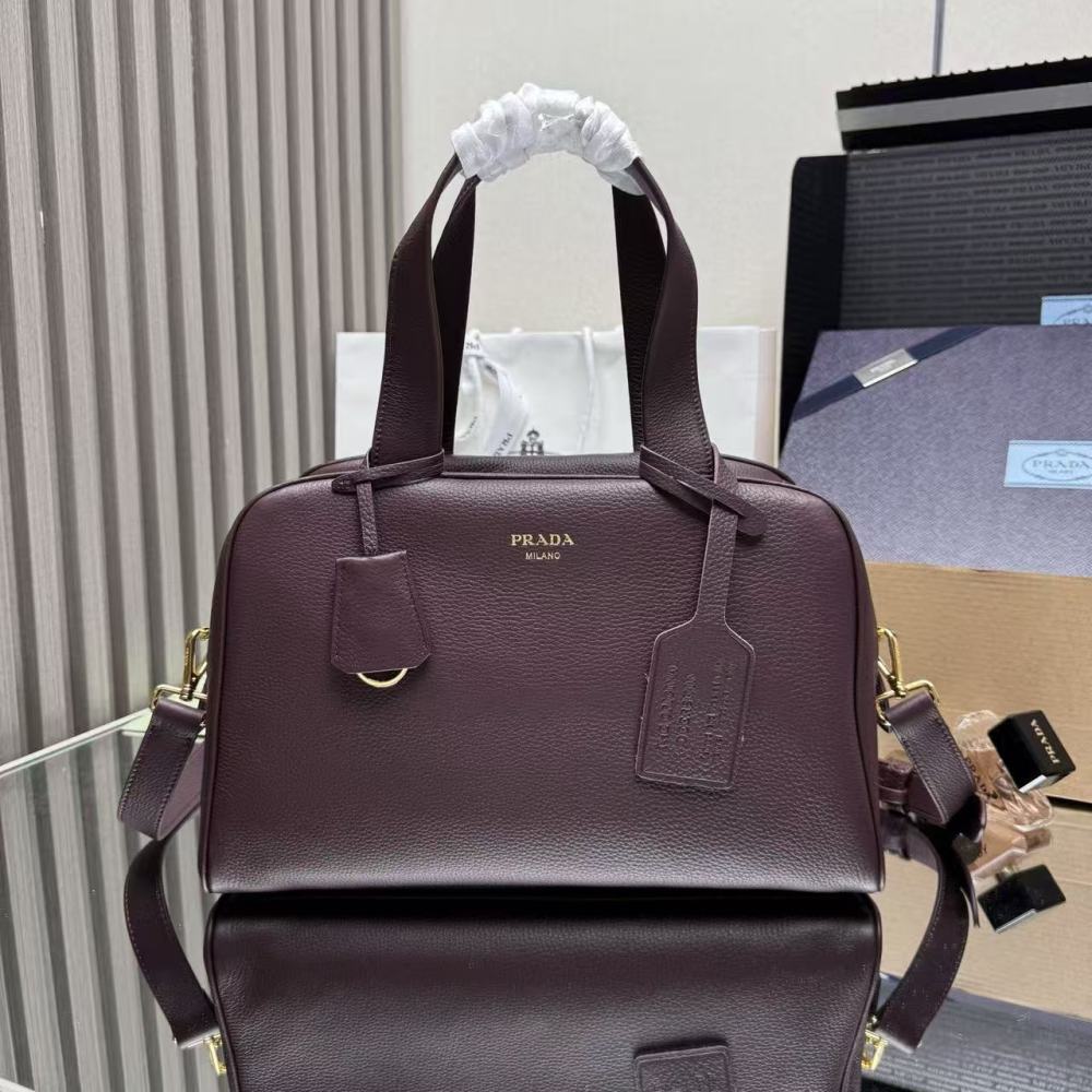 PRADA Tote/Cowhide/33CM