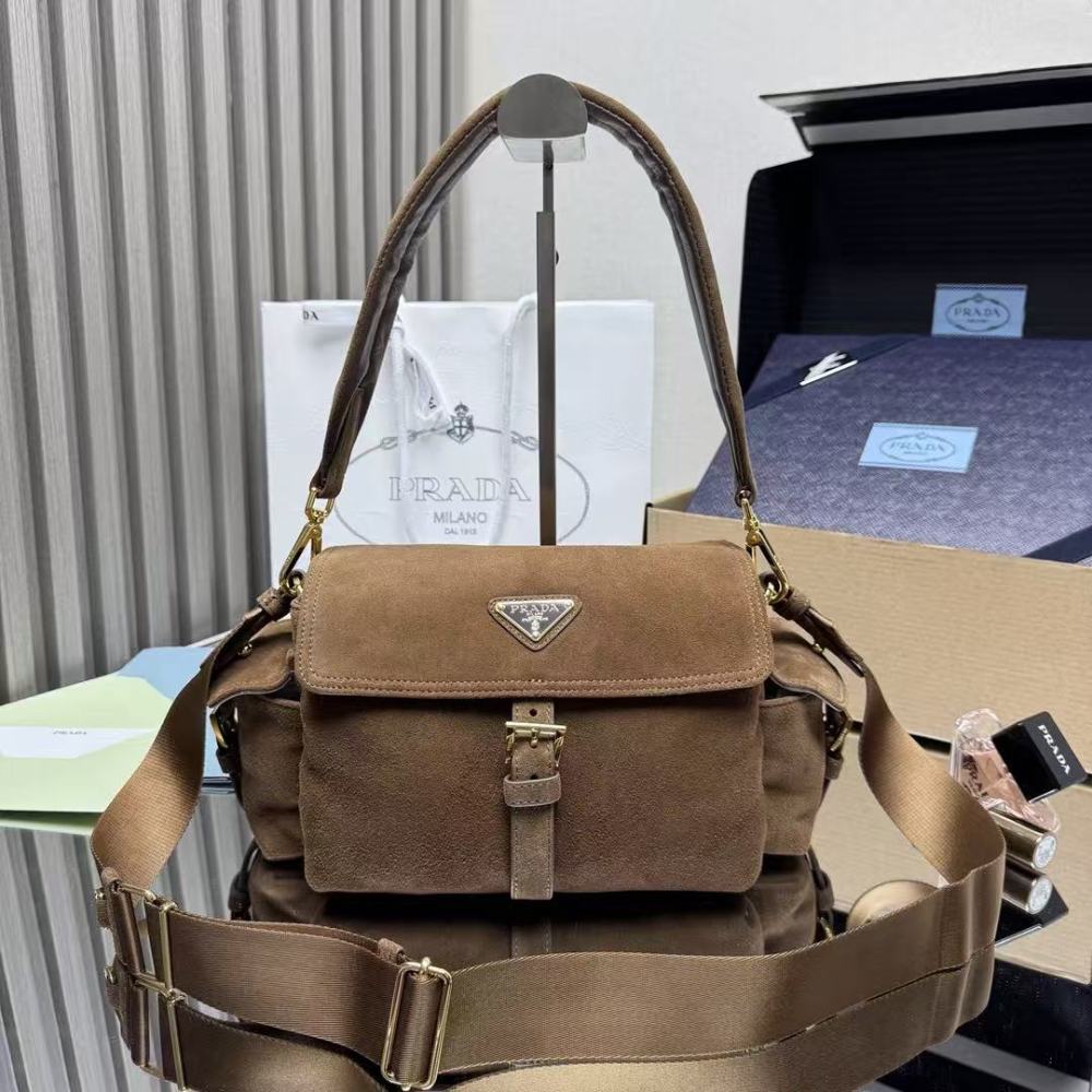 PRADA Explore/Suede/Nylon/32CM/30CM