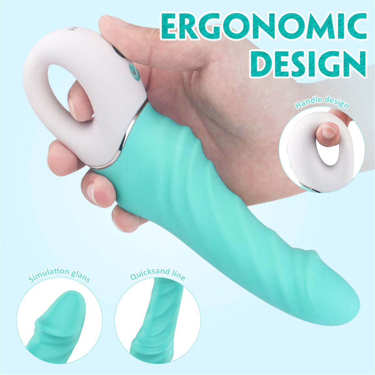 S283  silicone vibrating big dildos adult sex toys machine strapless dildo vibrator for woman massage huge realistic real feel