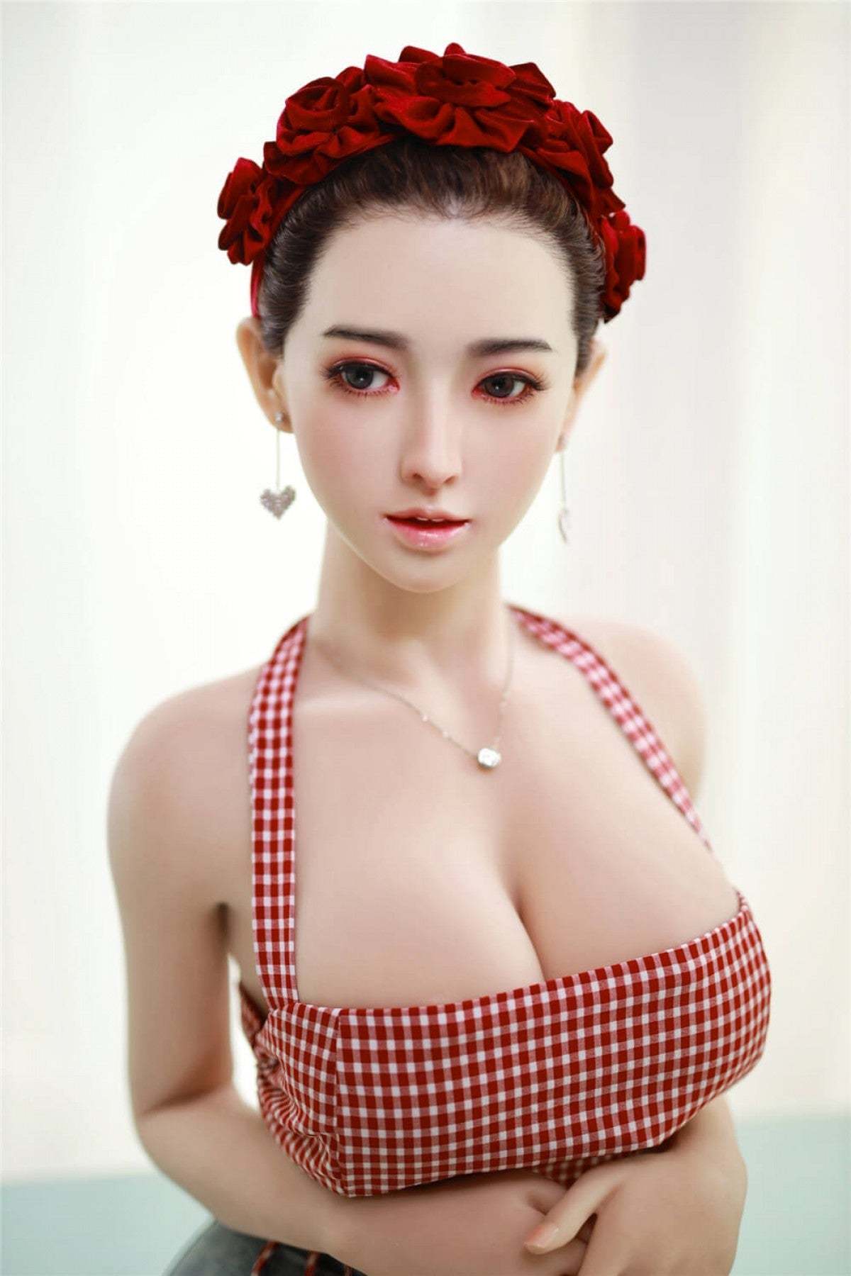 JYDOLL 157cm Silicone Head and implanted hair -XiuJie-1 real 3d silicone doll life size adult toys blowup love dolls