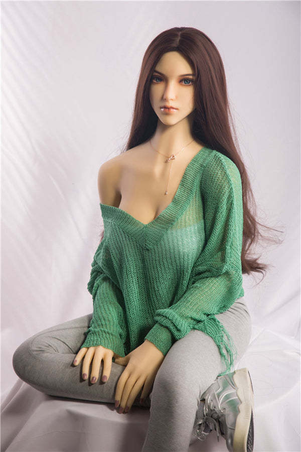QITA 158cm Kelsey Super  Mature Chubby Sexy TPE Sex Doll