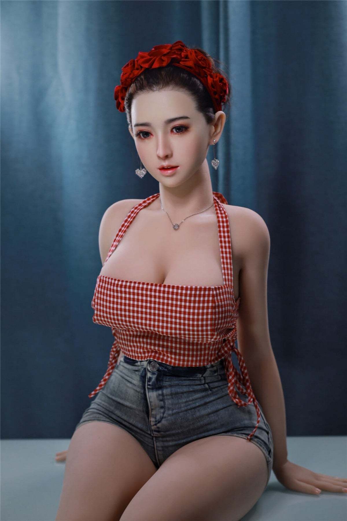 157cm JYDOLL Silicone Head and implanted hair -XiuJie-1Big Breast  Sex Doll your love doll lovedoll shop female doll for men