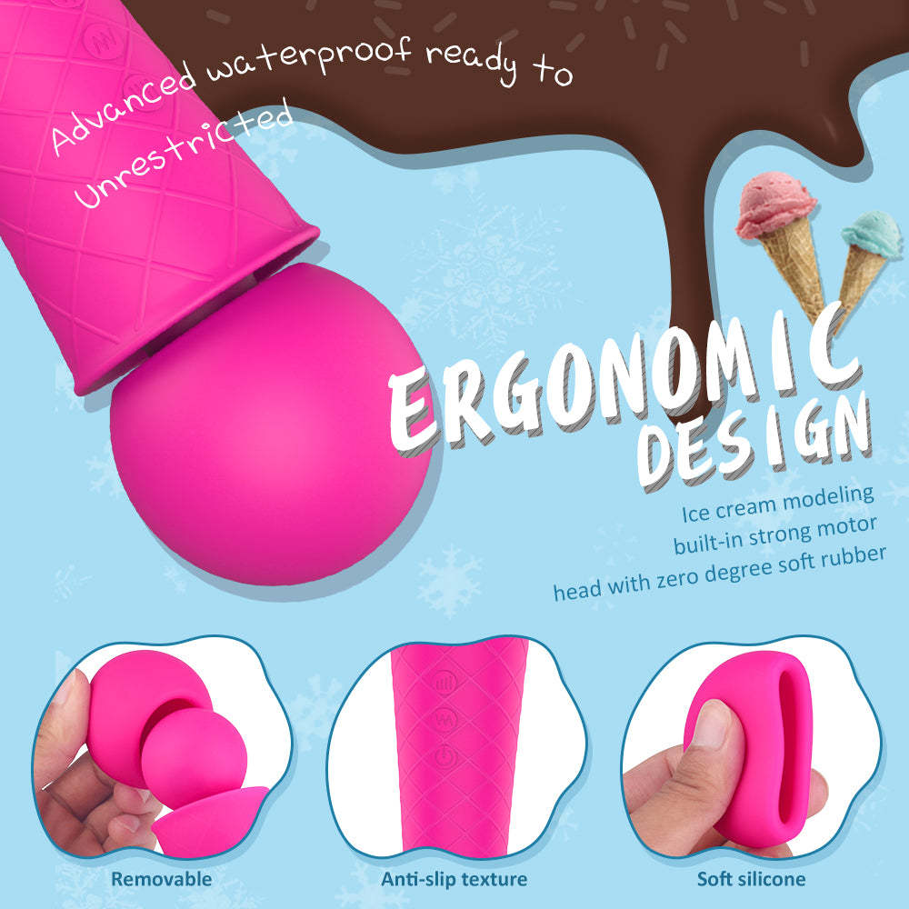 S259  handheld vibrating body massager machine vibrator vagina stimulator vibration massager