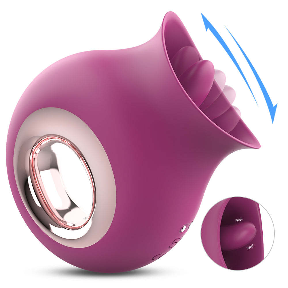 H003 Silicone Snails Tongue Toy Vibrating Licking Clitoris Vibrator In Sex Products Women
