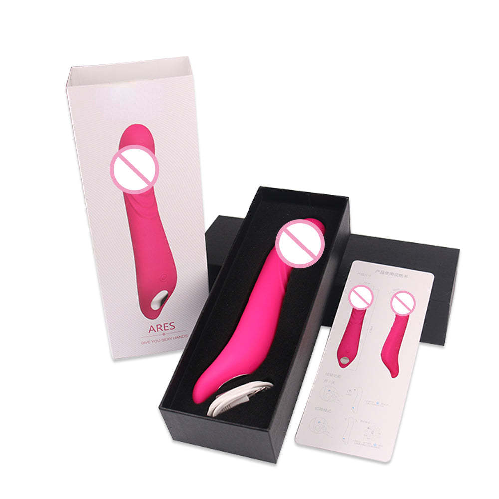 S073  9 Speeds Full Silicone Adult Dildo Vibrator For Woman Sex Toys G Spot Clitoris Women G Spot Vibrator