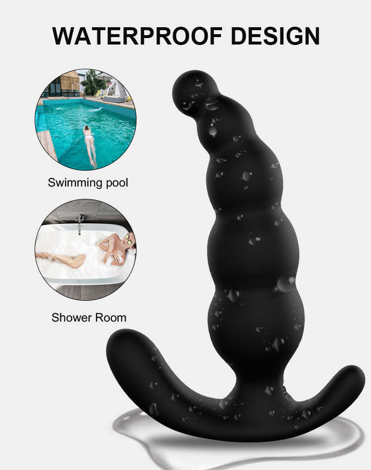 S199-2  electric shock chastity butt plug sex toys prostata massager anal beads tail vibrador anal vibrator for men women