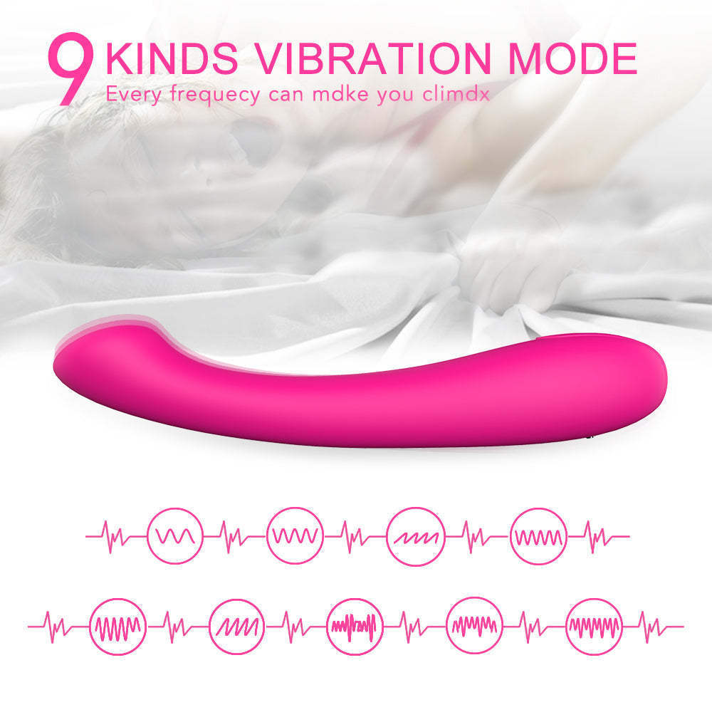 S003 Soft silicone adult vibrating private label sex toy g spot silicone vibrator for women
