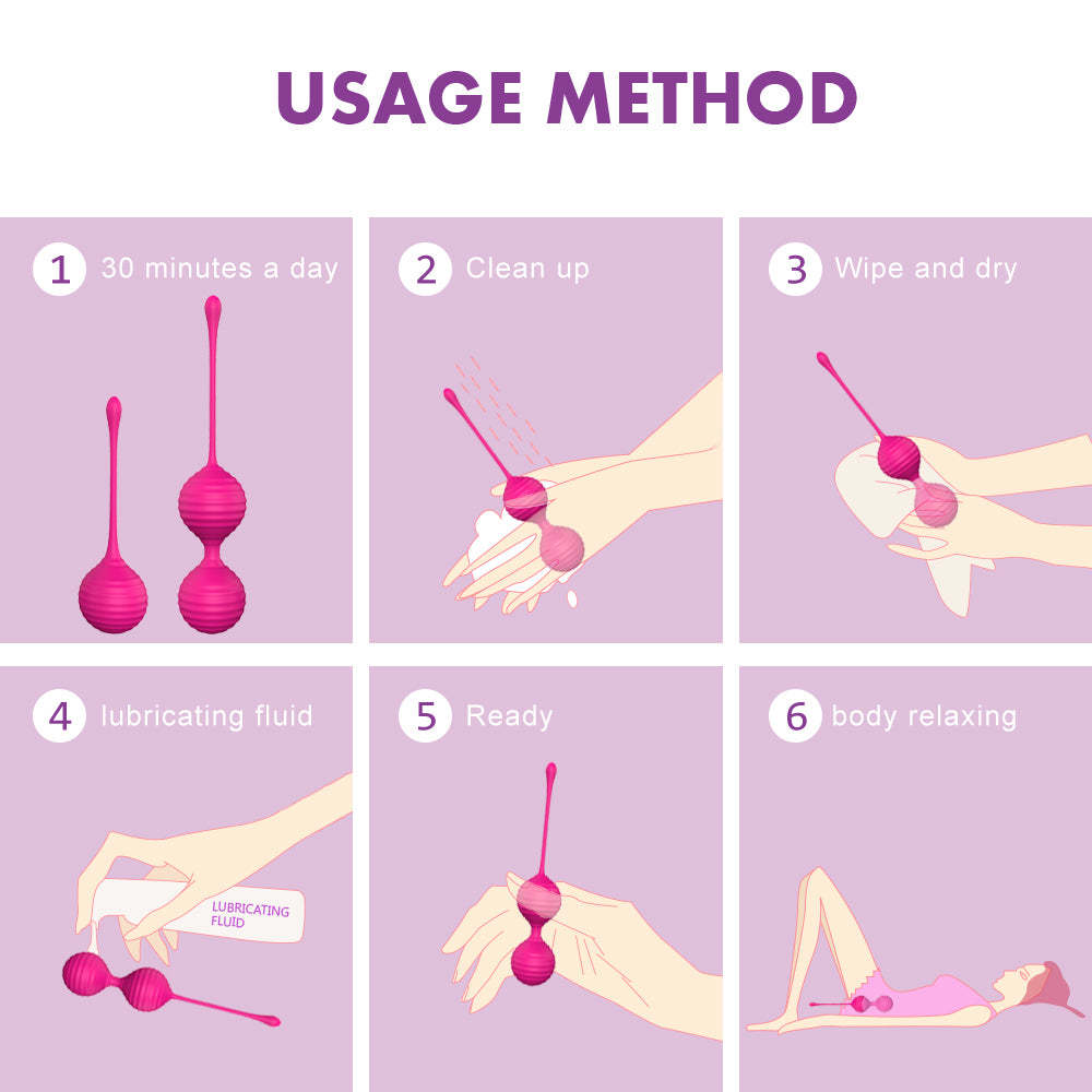 S155 Hot sell Sex Products smart balls set Woman pelvic floor Exerciser Medical Soft Silicone sex toy kegel Ben Wa balls