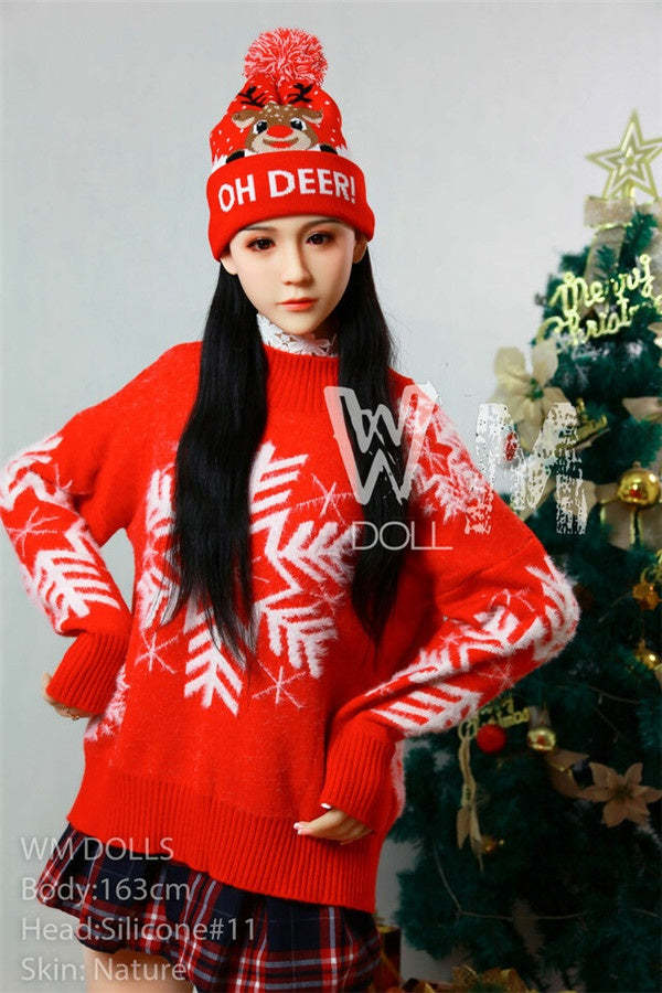 WMDOLL 163cm Layla Best Perfect Body  Christmas Dress Up Asian Sex Doll