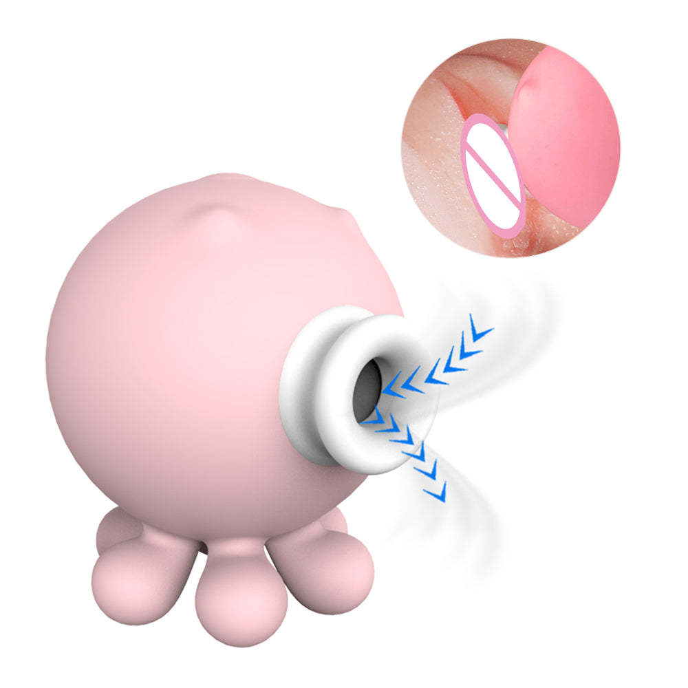 S066 Newest Powerful 9 Vibration Suck Head Nipple Clitoris Stimulator Vibrator Clit Stimulation Clitoris Sucker