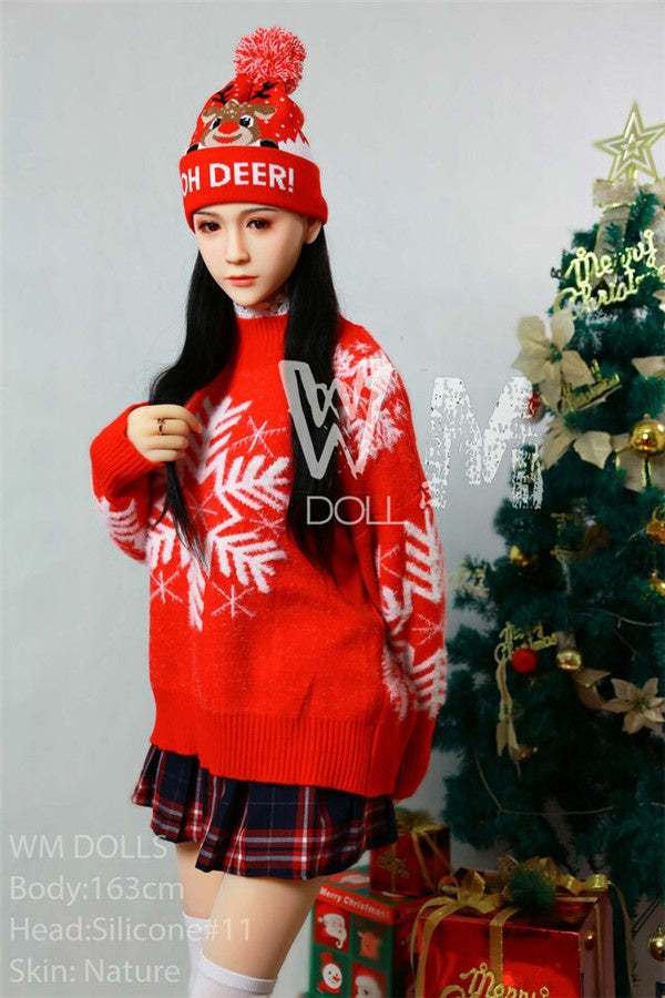 WMDOLL 163cm Layla Best Perfect Body  Christmas Dress Up Asian Sex Doll
