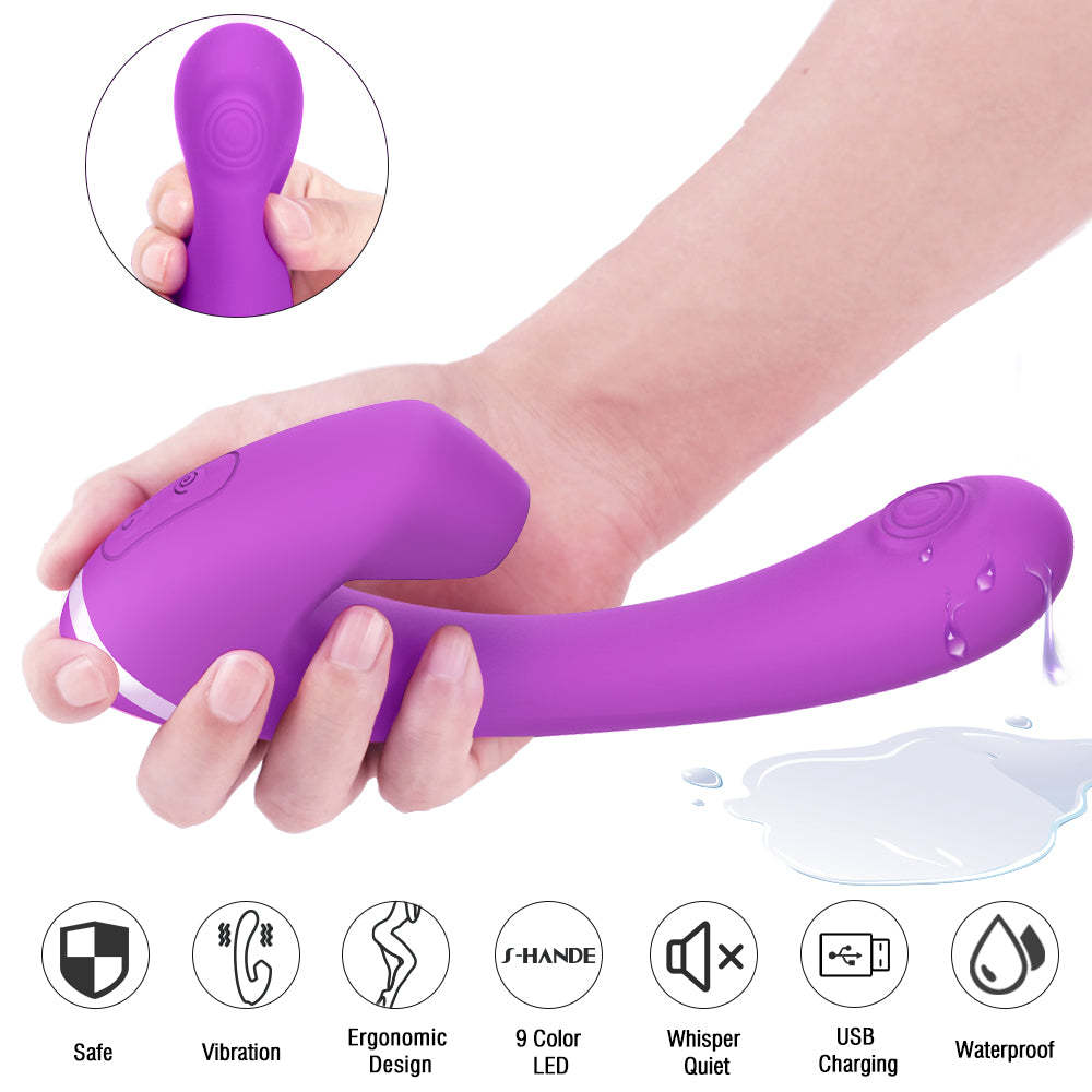S048 Clitoral Powerful Stimulation Adult Women's Waterproof Nipples Suction Sex Toys Sucking Vibrator