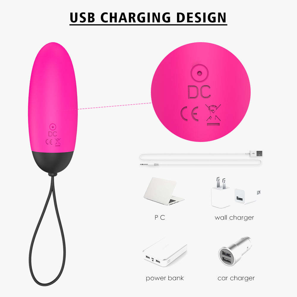 S054  New Waterproof Women Wireless Vibrating 9 pattern Remote Control Vibrator Adult Sexy Toys