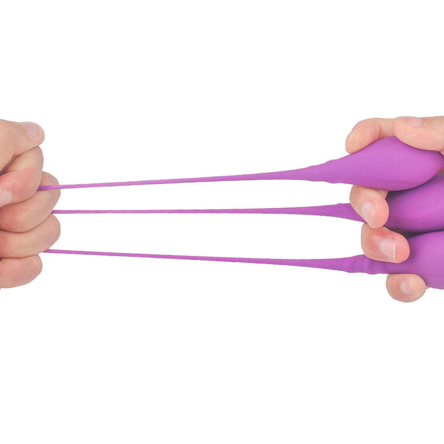 S038  3 silicone kegel balls kits vagina exercise ben wa balls for women