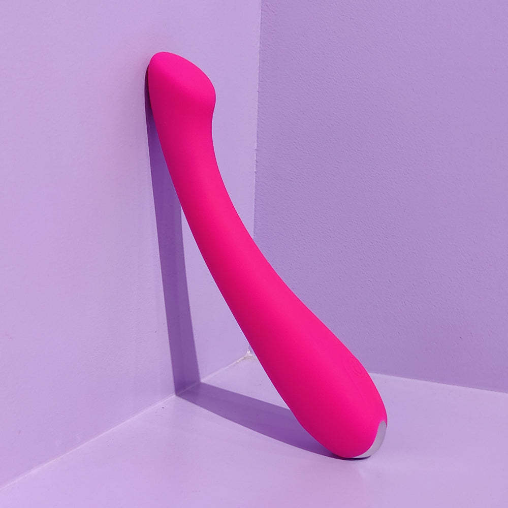 S003 Soft silicone adult vibrating private label sex toy g spot silicone vibrator for women
