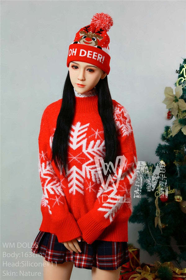 WMDOLL 163cm Layla Best Perfect Body  Christmas Dress Up Asian Sex Doll