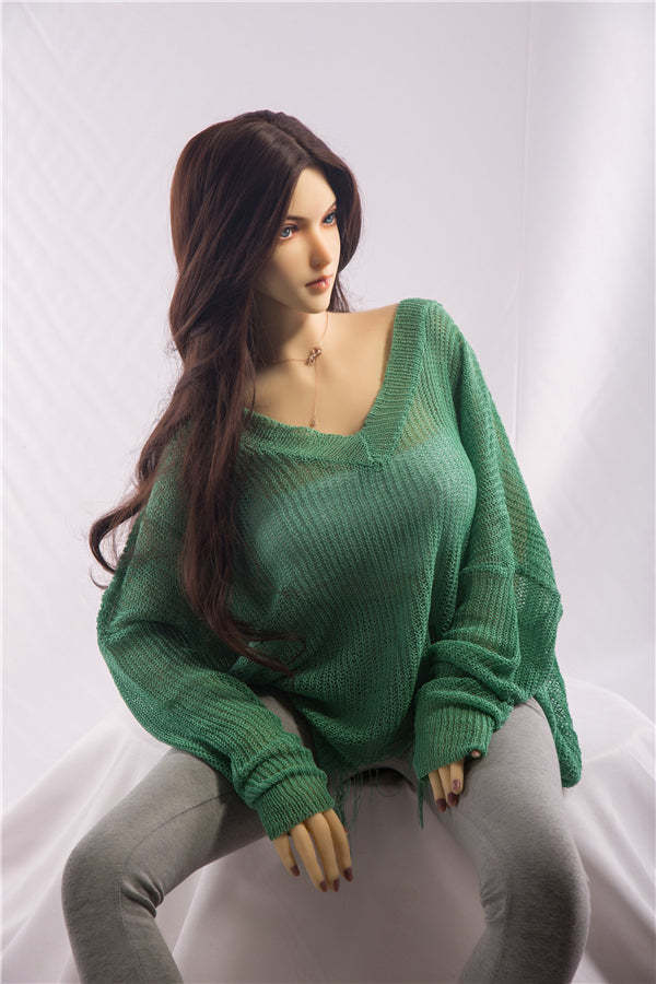 QITA 158cm Kelsey Super  Mature Chubby Sexy TPE Sex Doll