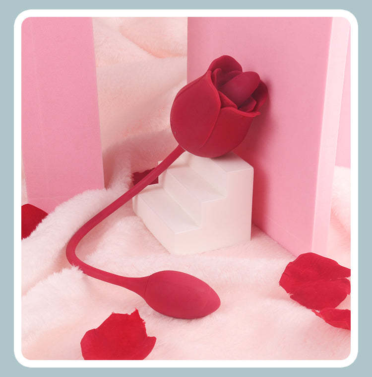 S361 Vibrating the flower sex toys rose clitoris stimulator sucker sucking adorime rose clitoral vibrator