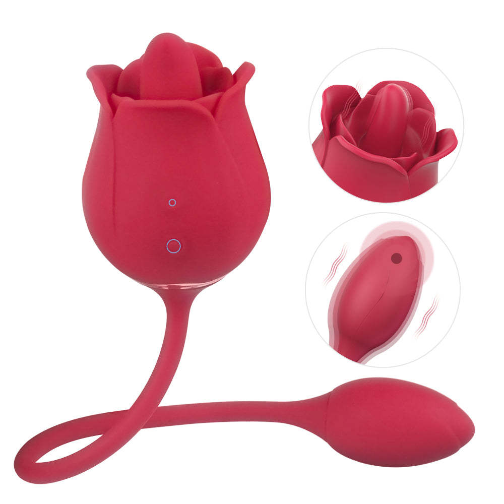 S361/S372/S389-5/S475/S374clitoris sucking rose vibrator for women tongue licking sexy toys for women 2 in 1 adult sex rose toy