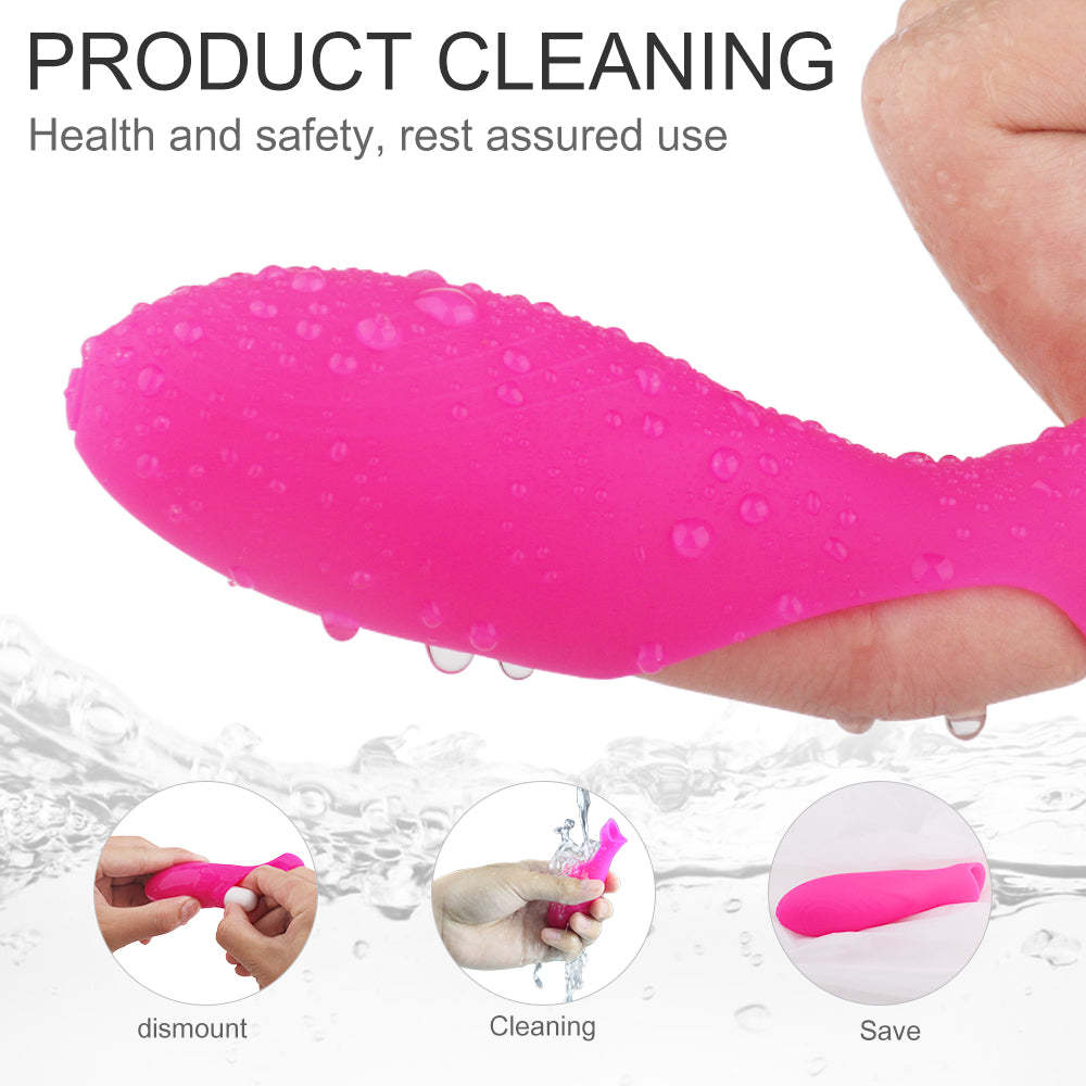 S236 Amazon Hot Sale pink silicone g spot clitoral Anal pussy woman mini vibrator finger vibrator sex toy