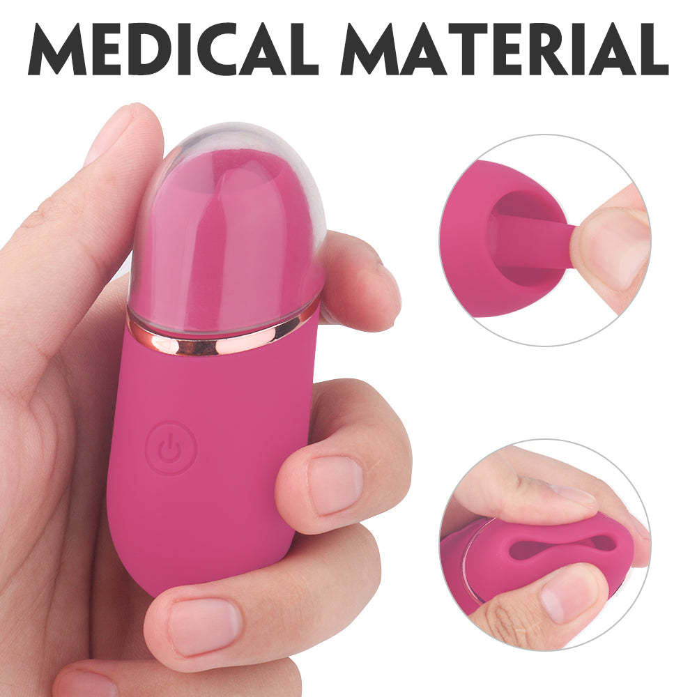 S005  silicone vibrating clit stimulator clit licking tongue vibrators sex toys for woman licking