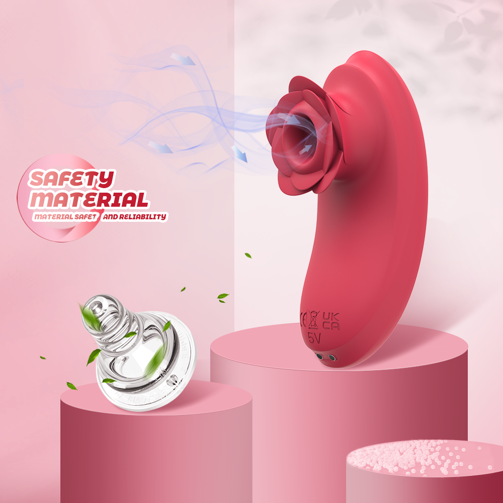 S373 10 Speeds Rose nipple clitoris sucking vibrator for women mustrbation