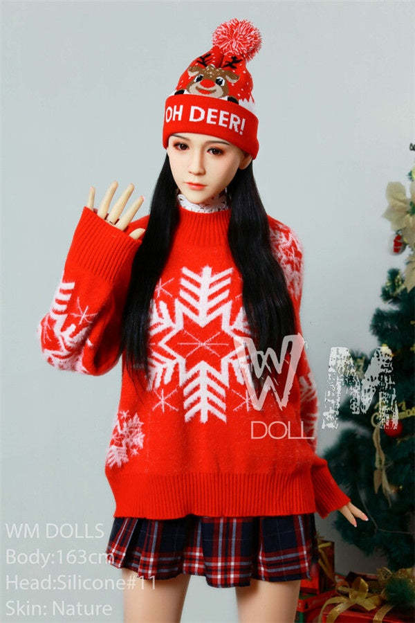 WMDOLL 163cm Layla Best Perfect Body  Christmas Dress Up Asian Sex Doll