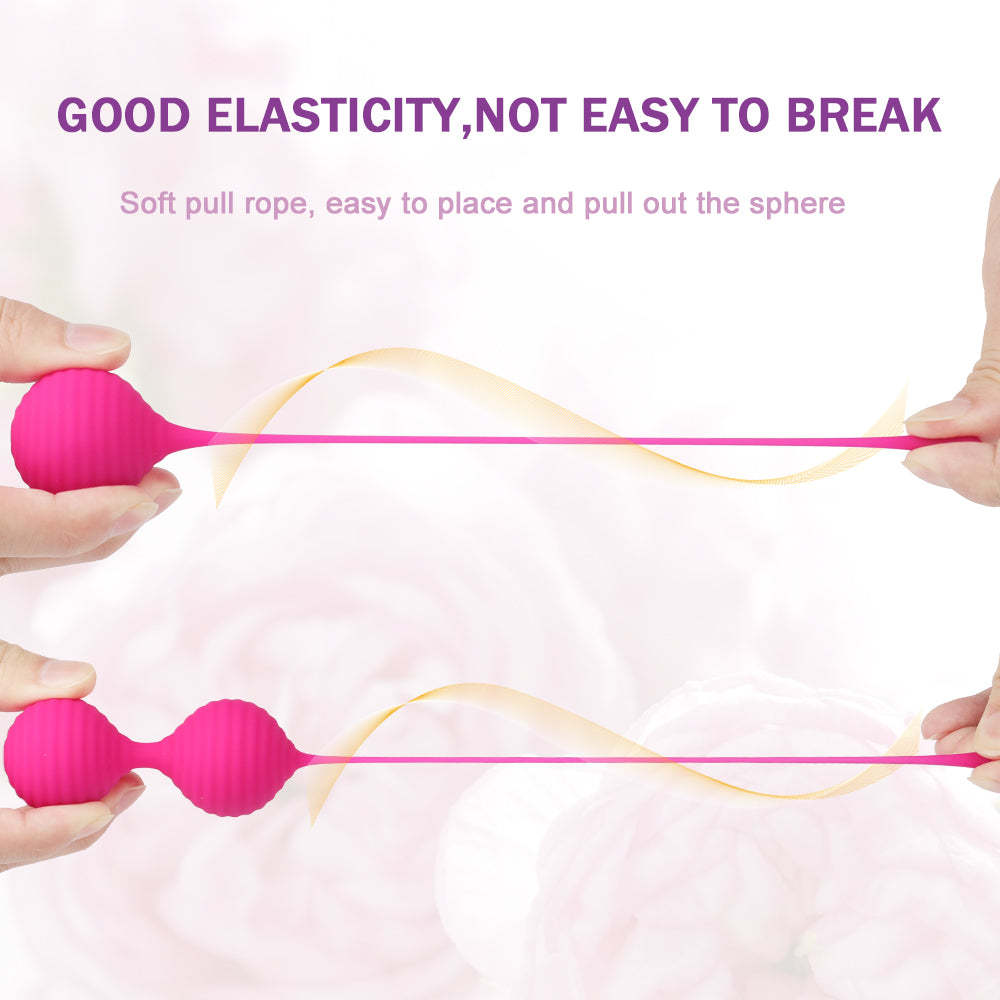 S155 Hot sell Sex Products smart balls set Woman pelvic floor Exerciser Medical Soft Silicone sex toy kegel Ben Wa balls