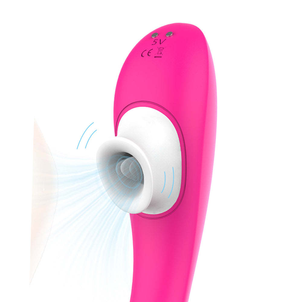 S204 wireless personal tongue sucking vibrator clit remote control g spot women sucking sex toy nipple clit sucker