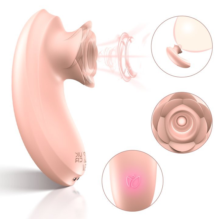 S373 10 Speeds Rose nipple clitoris sucking vibrator for women mustrbation