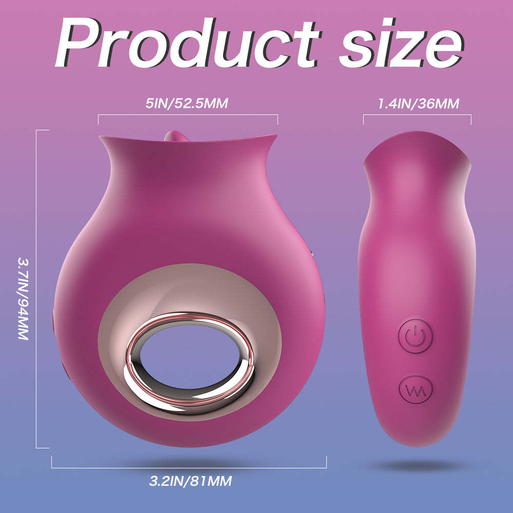 H003 Silicone Snails Tongue Toy Vibrating Licking Clitoris Vibrator In Sex Products Women