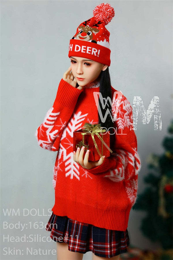 WMDOLL 163cm Layla Best Perfect Body  Christmas Dress Up Asian Sex Doll