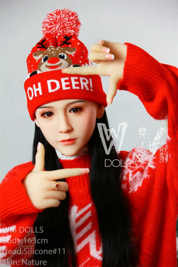 WMDOLL 163cm Layla Best Perfect Body  Christmas Dress Up Asian Sex Doll