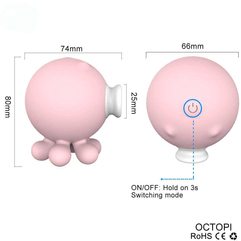 S066 Newest Powerful 9 Vibration Suck Head Nipple Clitoris Stimulator Vibrator Clit Stimulation Clitoris Sucker