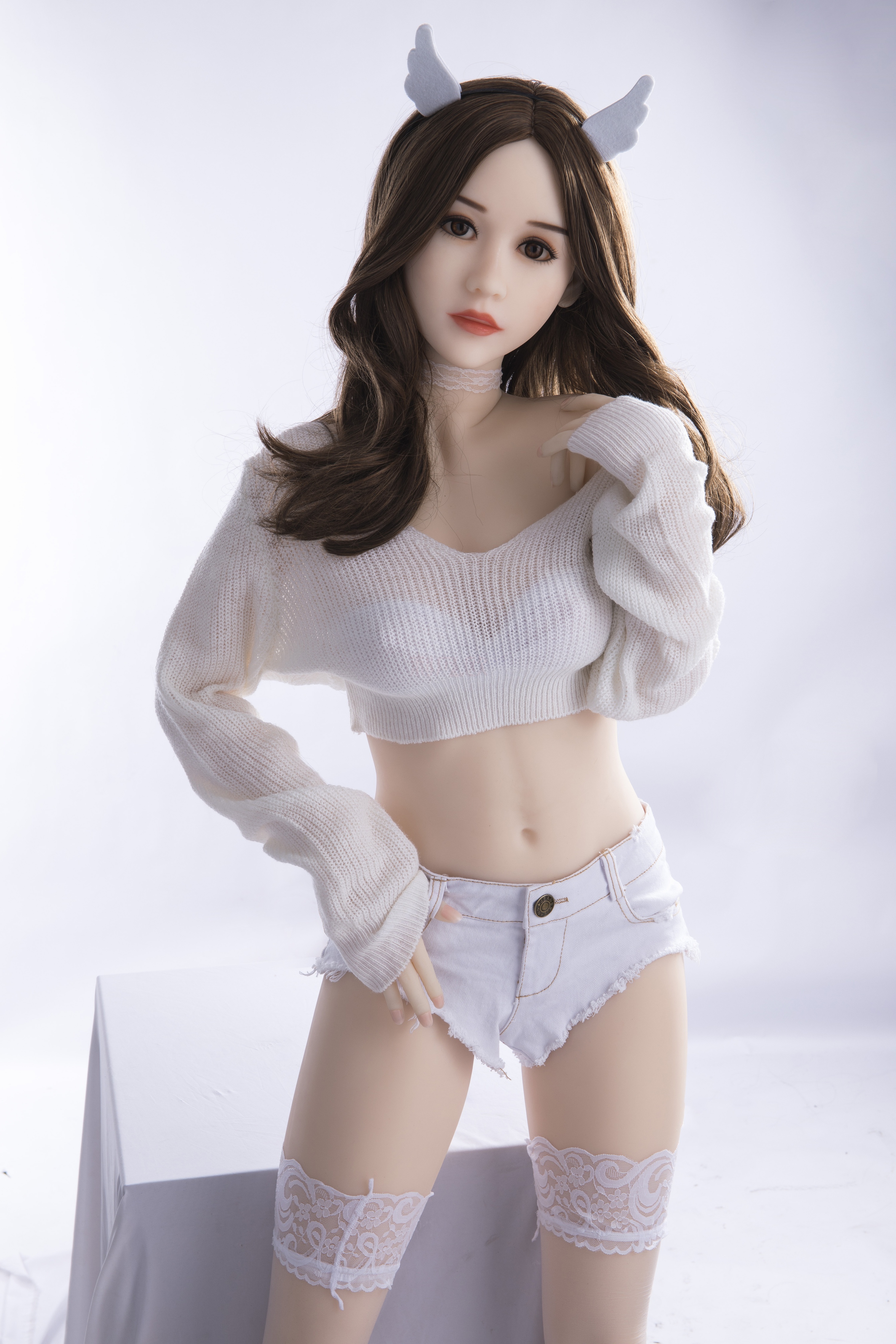 US Instock  153cm Smaall Breast Sex Doll Young Girl Doll For Sale