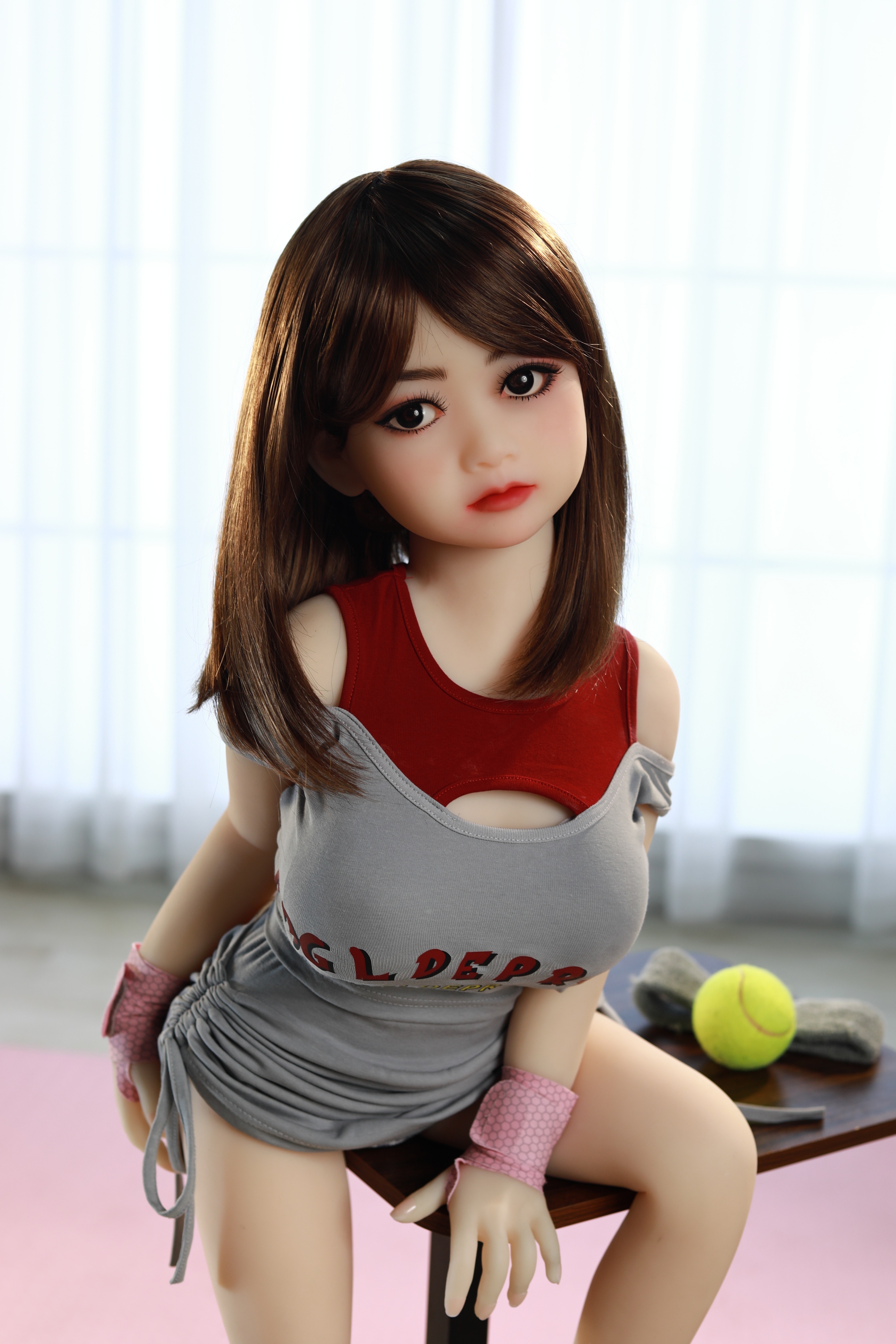 US Instock 100cm Normal Breast Realistic Sex Doll Mini TPE Lovely Young Girl Beautiful Sexy Sex Doll