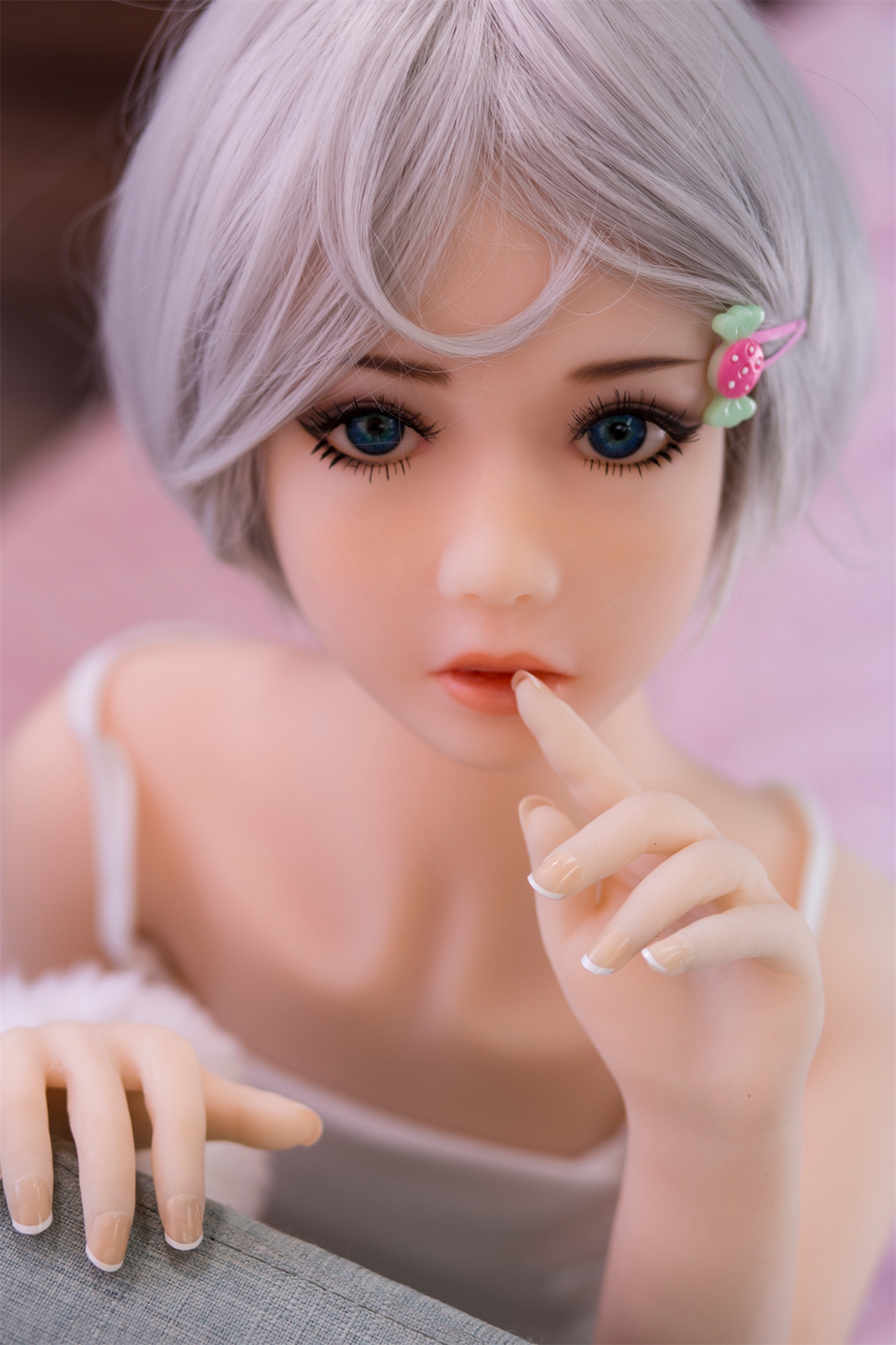 US Instock 100cm Rosemarie Flat Chest Realistic Sex Doll Mini TPE Lovely Young Girl Beautiful Sexy Sex Doll