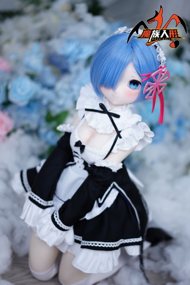 Mozu 85cm Rem Mini Lovely Young Loli Girl Premium Silicone Sex Doll for Ultimate Companionship