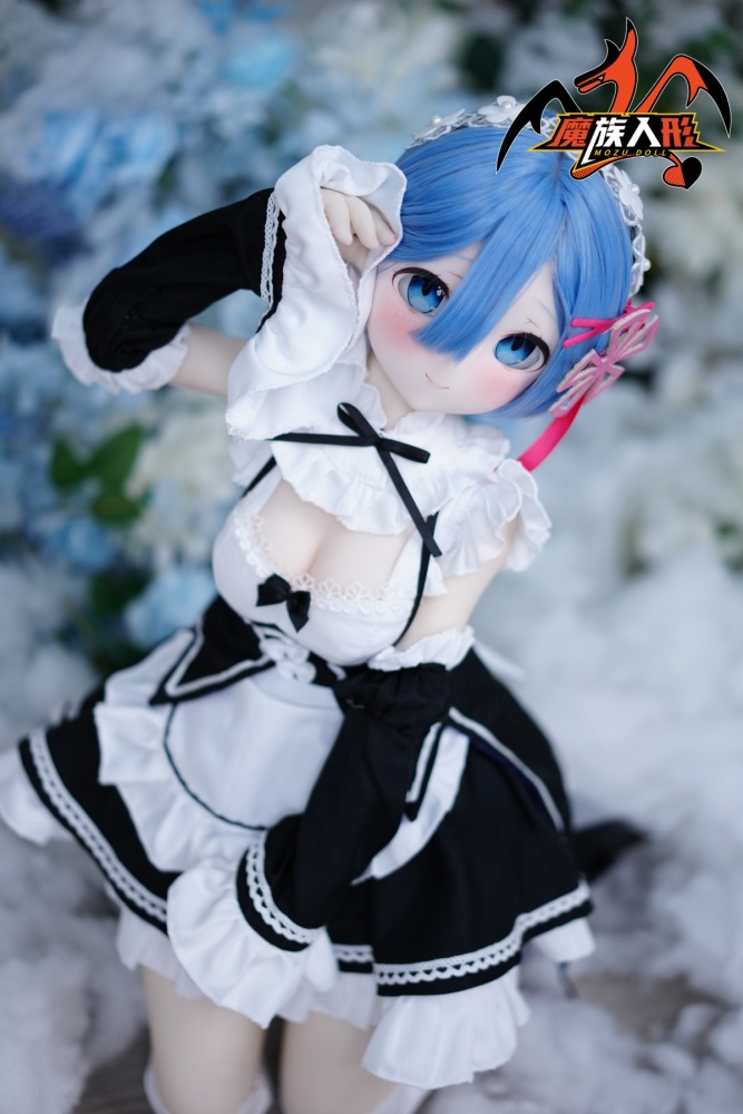 Mozu 85cm Rem Mini Lovely Young Loli Girl Premium Silicone Sex Doll for Ultimate Companionship