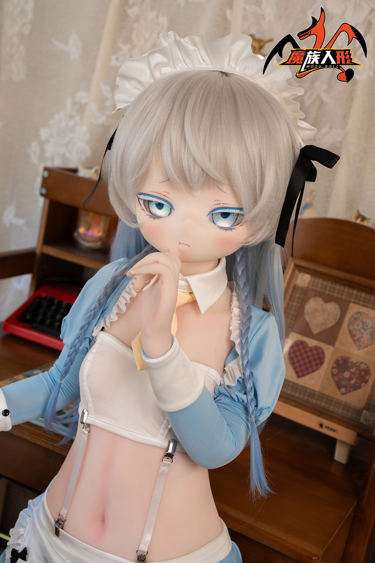 Mozu 130cm Blueberry - SSR Grade Mini Lovely Young Loli Girl Premium Silicone Sex Doll for Ultimate Companionship