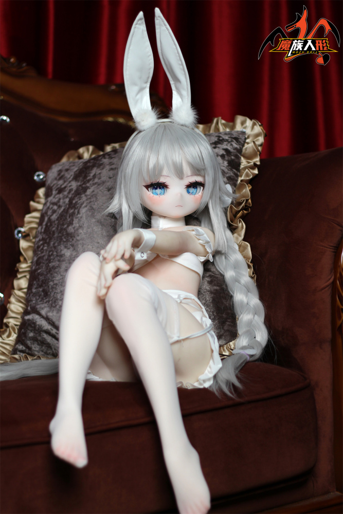 Mozu 85cm White Mini Lovely Young Loli Girl Premium Silicone Sex Doll for Ultimate Companionship