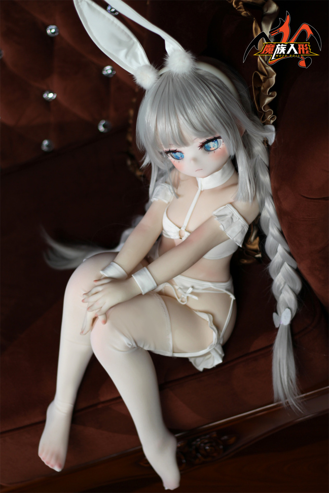 Mozu 85cm White Mini Lovely Young Loli Girl Premium Silicone Sex Doll for Ultimate Companionship