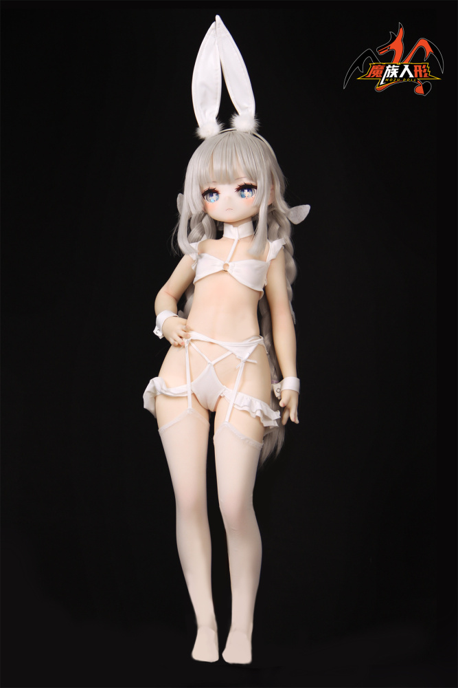 Mozu 85cm White Mini Lovely Young Loli Girl Premium Silicone Sex Doll for Ultimate Companionship