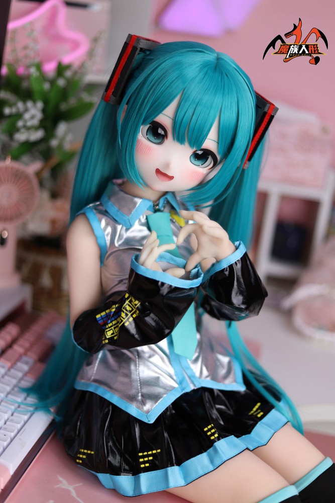 Mozu 85cm Miku Mini Lovely Young Loli Girl Premium Silicone Sex Doll for Ultimate Companionship