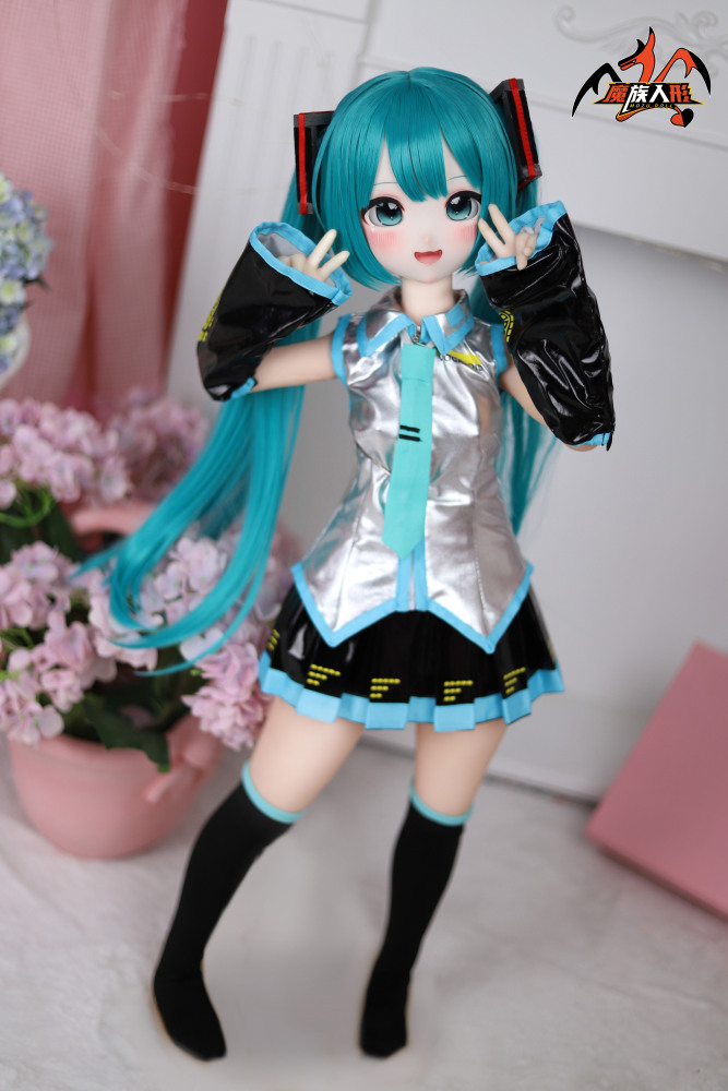 Mozu 85cm Miku Mini Lovely Young Loli Girl Premium Silicone Sex Doll for Ultimate Companionship