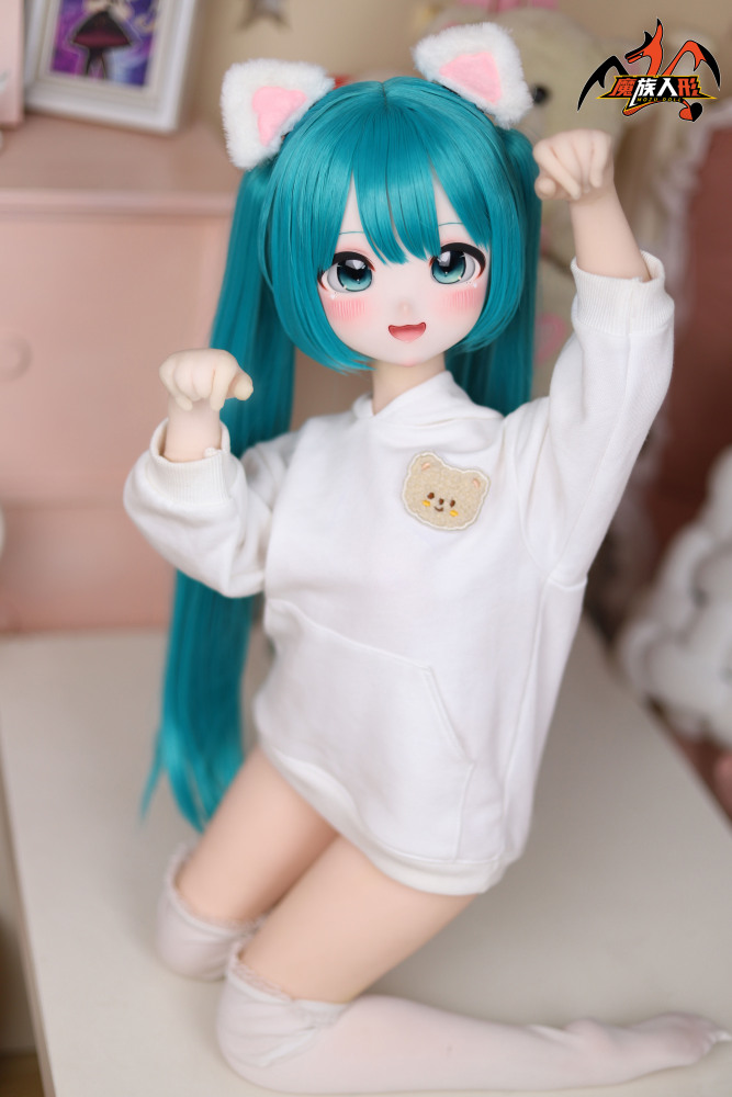 Mozu 85cm Miku Mini Lovely Young Loli Girl Premium Silicone Sex Doll for Ultimate Companionship