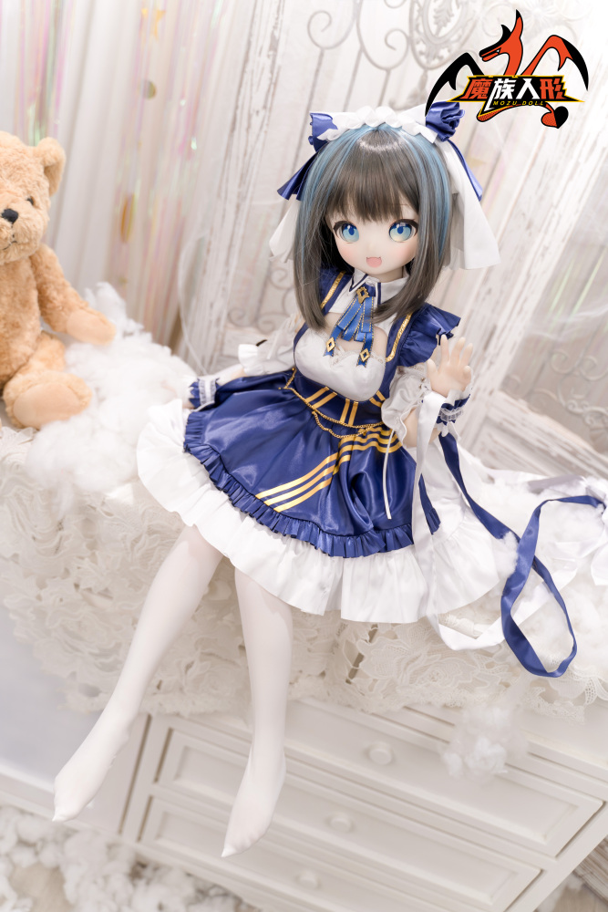 Mozu 85cm Neko Mini Lovely Young Loli Girl Premium Silicone Sex Doll for Ultimate Companionship
